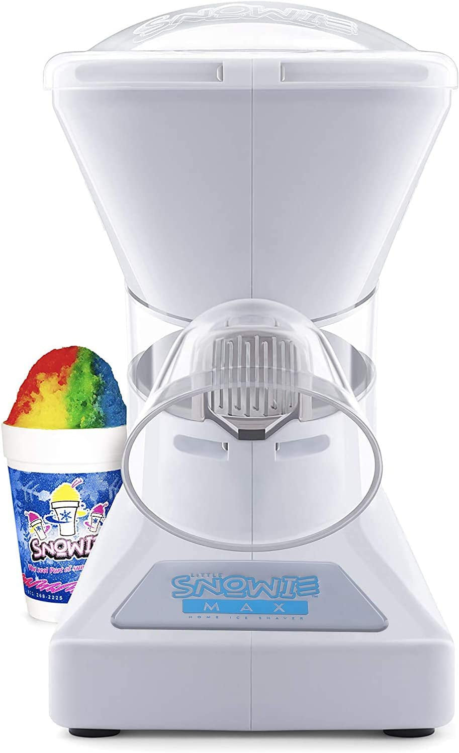 - Little  Max Snow Cone Machine - Premium Shaved Ice Maker, with Powder Sticks Syrup Mix, Entrepreneur Kit