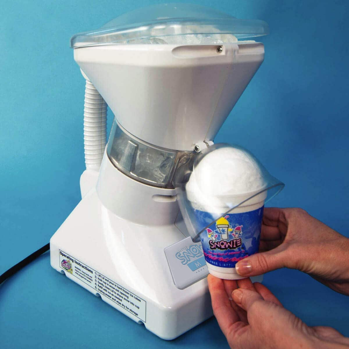 - Little  Max Snow Cone Machine - Premium Shaved Ice Maker, with Powder Sticks Syrup Mix, Entrepreneur Kit